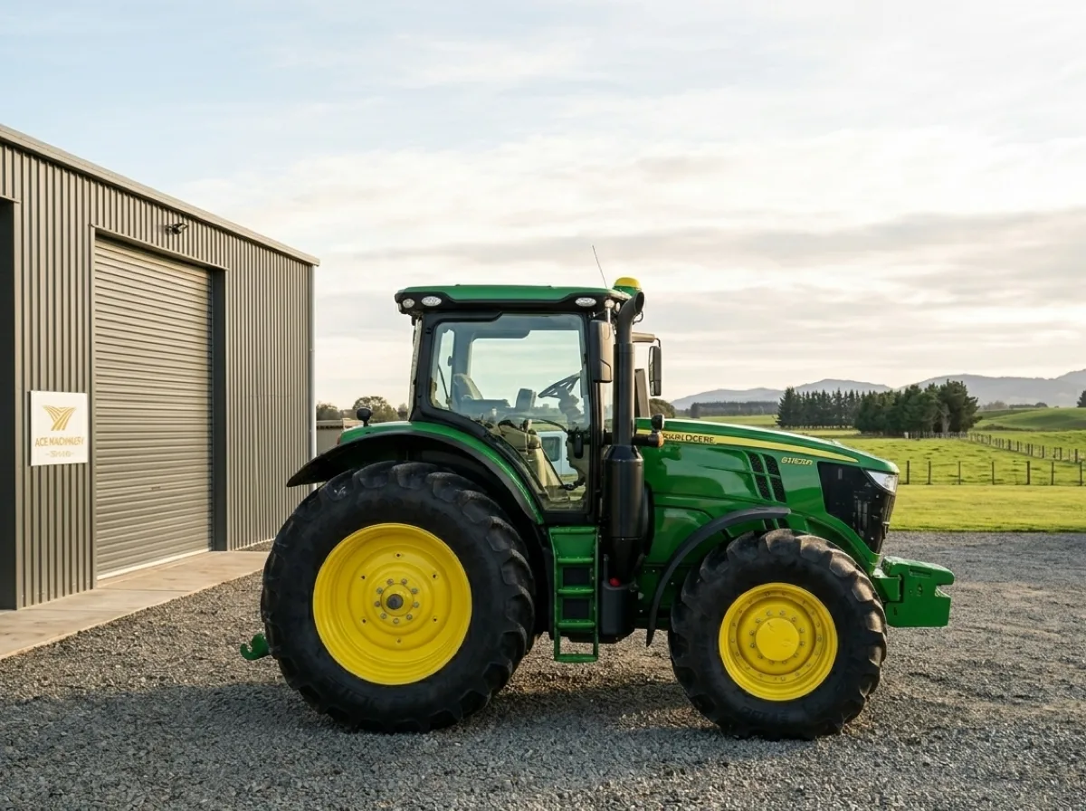 John Deere agricultural tractor