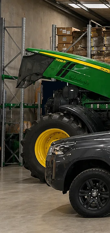 Hydraulic and electrical diagnostic work on machinery